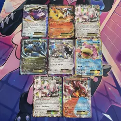 Pokemon TCG | Half Art Ex Card Bundle X8 | Slowbro, Kingdra, Steelix & More - Image 1