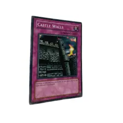 Yugioh CCG Collectable 1996 Konami Castle Walls Card Trap Card - Image 2