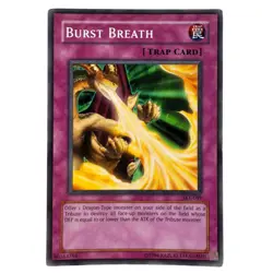 Yugioh CCG Collectable 1996 Konami Burst Breath Card 1996 - Image 1