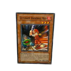 Yugioh CCG Collectable 1996 Konami 1st Edition Ultimate Baseball Kid Card - Image 5