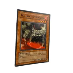 Yugioh CCG Collectable 1996 Konami 1st Edition The Thing In The Crater Card - Image 2