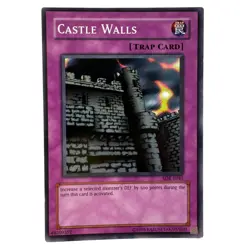 Yugioh CCG Collectable 1996 Konami Castle Wallks Trap Card 1996 - Image 1