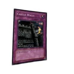 Yugioh CCG Collectable 1996 Konami Castle Wallks Trap Card 1996 - Image 2