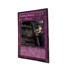 Yugioh CCG Collectable 1996 Konami Castle Wallks Trap Card 1996 - Image 3