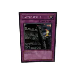 Yugioh CCG Collectable 1996 Konami Castle Wallks Trap Card 1996 - Image 5