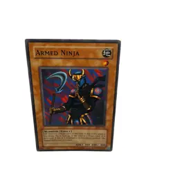 Yugioh CCG Collectable 1996 Konami Armed Ninja Card - Image 5