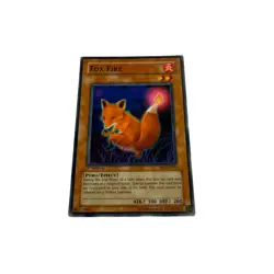 Yugioh CCG Collectable 1996 Konami 1st Edition Fox Fire Card - Image 4