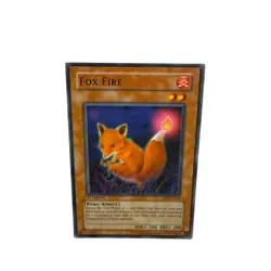 Yugioh CCG Collectable 1996 Konami 1st Edition Fox Fire Card - Image 5