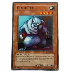 Yugioh CCG Collectable 1996 Konami 1st Edition Giant Rat Card - Image 1