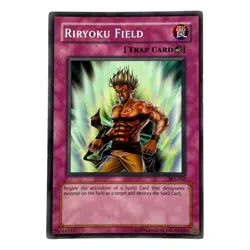 Yugioh 1996 Konami CCG Collectable Riryoku Field Card - Image 1