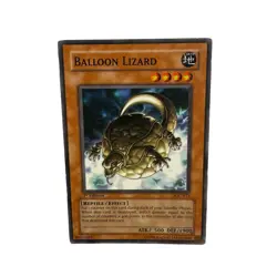 Yugioh CCG Collectable 1996 Konami 1st Edition Ballon Lizard Card - Image 5
