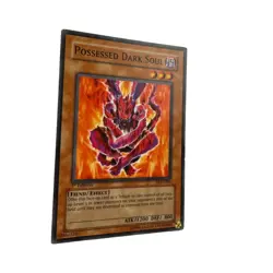 Yugioh CCG Collectable 1996 Konami 1st Edition Possessed Dark Soul Card - Image 2