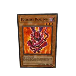 Yugioh CCG Collectable 1996 Konami 1st Edition Possessed Dark Soul Card - Image 5