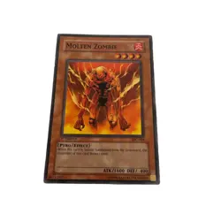 Yugioh CCG Collectable 1996 Konami 1st Edition Molten Zombie Card - Image 4