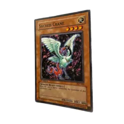 Yugioh CCG Collectable 1996 Konami 1st Edition Sacred Crane Card - Image 3
