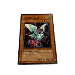 Yugioh CCG Collectable 1996 Konami 1st Edition Sacred Crane Card - Image 4