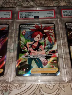 Pokemon ENGLISH Bea Flannery Candice Vivid Chilling HOLO PSA 8 NM-MT 3 Card Lot - Image 3