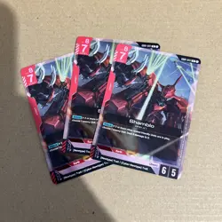 GD01-047 Shamblo R Gundam Card Game x 3 - Image 1