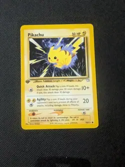 Pokemon Pikachu TCG Neo Genesis 1st Edition Card 70/111 - Image 1