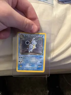 Pokemon TCG Dark Blastoise Holo Rare Card 3/82 Unlimited Edition - Image 1
