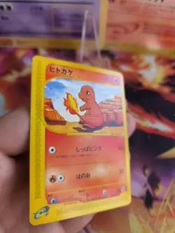 Pokemon Karte Card Charmander Glumanda Expedition Expansion Set Wotc japanese NM - Image 4