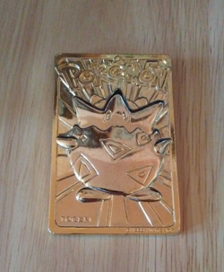 1999 Burger King TOGEPI Limited Edition 23k Gold Plated Pokemon Card - Image 1