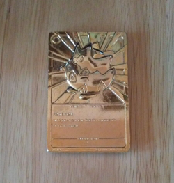 1999 Burger King TOGEPI Limited Edition 23k Gold Plated Pokemon Card - Image 2