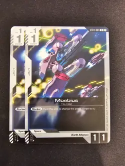 4x Moebius (ST04-004) Gundam TCG Card Game - English - Image 1
