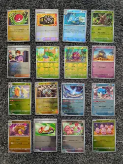 Pokemon 151 Japanese Pokeball 16 Card Bundle - Image 1