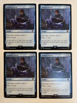 4x Mtg Lord Of The Rings Hithlain Knots NM Magic The Gathering - Image 1