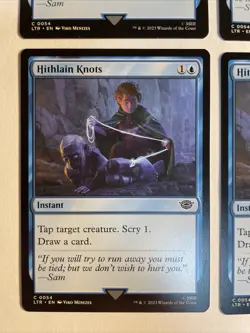 4x Mtg Lord Of The Rings Hithlain Knots NM Magic The Gathering - Image 2