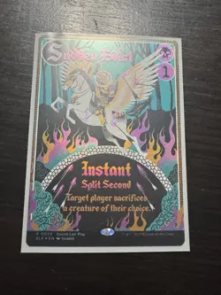 MTG Secret Lair Showdown Promo Sudden Edict - Foil - Image 1