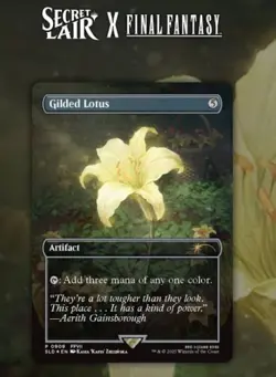 MTG | Gilded Lotus EN Promo [Secret Lair Final Fantasy] ✨FOIL✨ - Image 1