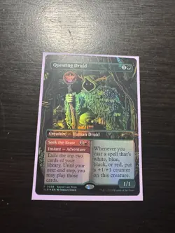 Mtg Secret Lair Showdown Questing Druid Promo - Foil - Image 1