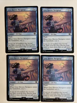 4x Mtg Lord Of The Rings Grey Havens Navigator NM Magic The Gathering - Image 1