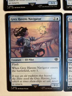 4x Mtg Lord Of The Rings Grey Havens Navigator NM Magic The Gathering - Image 2