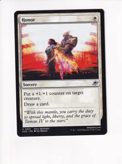 MAGIC THE GATHERING MTG EDGE OF ETERNITIES HONOR - Image 1