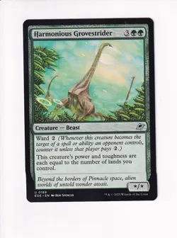 MAGIC THE GATHERING MTG EDGE OF ETERNITIES HARMONIOUS GROVESTRIDER - Image 1