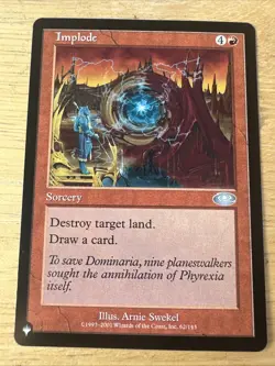 1x Implode - The List MTG The List NM Magic Regular - Image 1