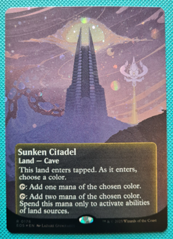 MTG - Sunken Citadel - Galaxy Foil - Stellar Sights - Edge of Eternities - Image 2