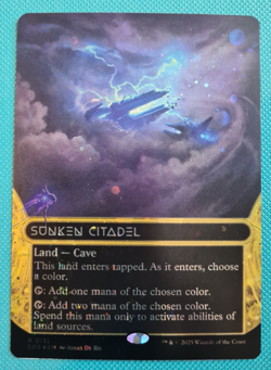 MTG - Sunken Citadel - Galaxy Foil - Stellar Sights - Edge of Eternities - Image 2