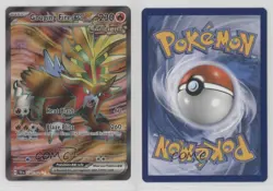 Gouging Fire ex Ultra Rare Pokemon SV05: Temporal Forces #188 18kb - Image 3