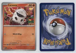 Larvesta Pokemon Journey Together (JTG) #028 ow4 - Image 3