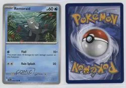 Remoraid Pokemon Journey Together (JTG) #033 ow4 - Image 3