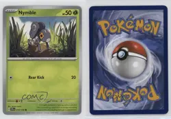 Nymble Pokemon Journey Together (JTG) #019 ow4 - Image 3