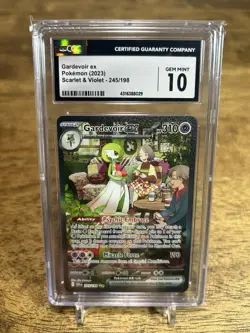 Pokemon Scarlet & Violet - GARDEVOIR EX SIR 245/198 CGC 10 Gem Mint - Image 1