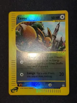 Pokemon AQUAPOLIS - #75/147 - Eevee - Reverse Holo - ENG - Near Mint - Image 2