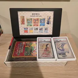 PSA 10 Pikachu 227/S-P Cramorant 226/S-P Pokemon Stamp Box Japan Post sequential - Image 1