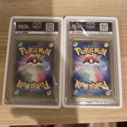 PSA 10 Pikachu 227/S-P Cramorant 226/S-P Pokemon Stamp Box Japan Post sequential - Image 3