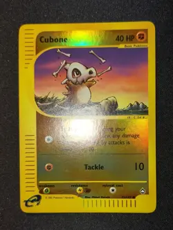 Pokemon AQUAPOLIS - #72/147 - Cubone - Reverse Holo - ENG - Near Mint+ - Image 2